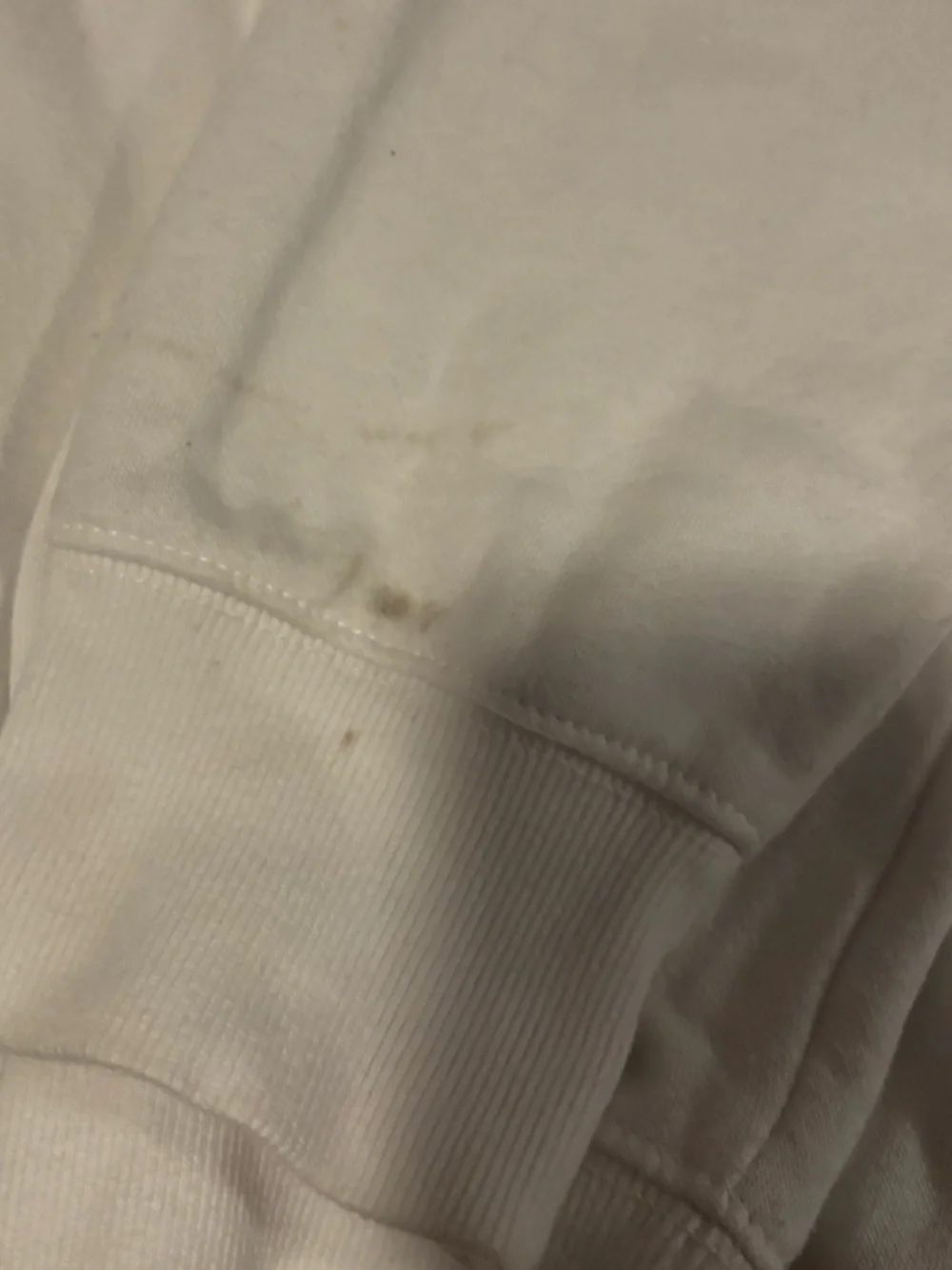 The North Face White Crewneck Sweatshirt with Black Logo